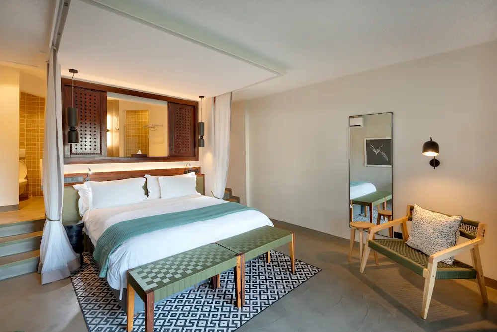 Guest room at David Livingstone Safari Lodge