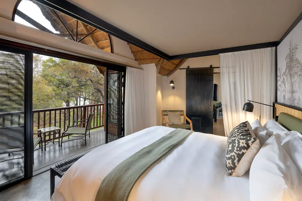 Bedroom at David Livingstone Safari Lodge