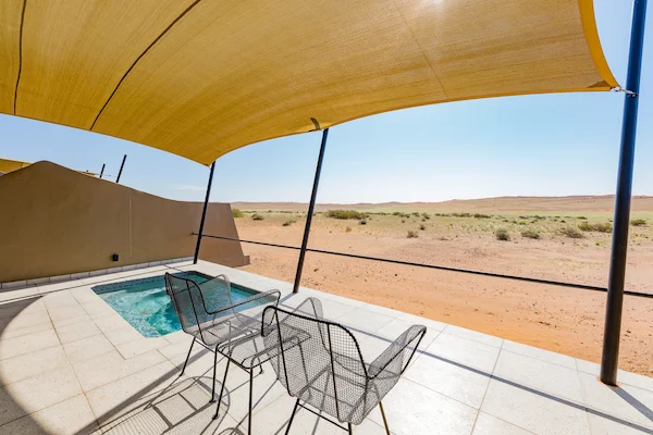 Desert Grace plunge pool Namibia