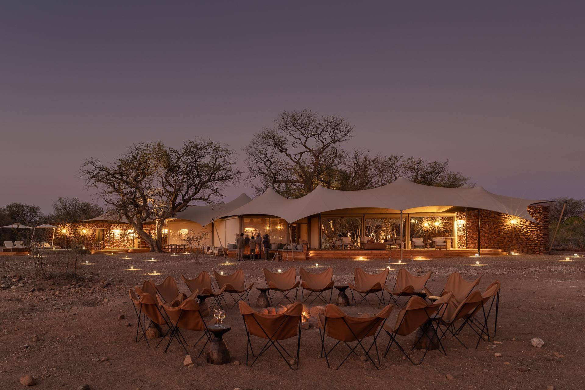 Wilderness Desert Rhino Camp Namibia