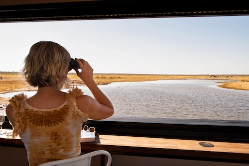 Etosha King Nehale waterhole Namibia