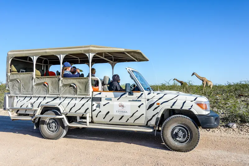 Etosha Safari Camp game drive Namibia