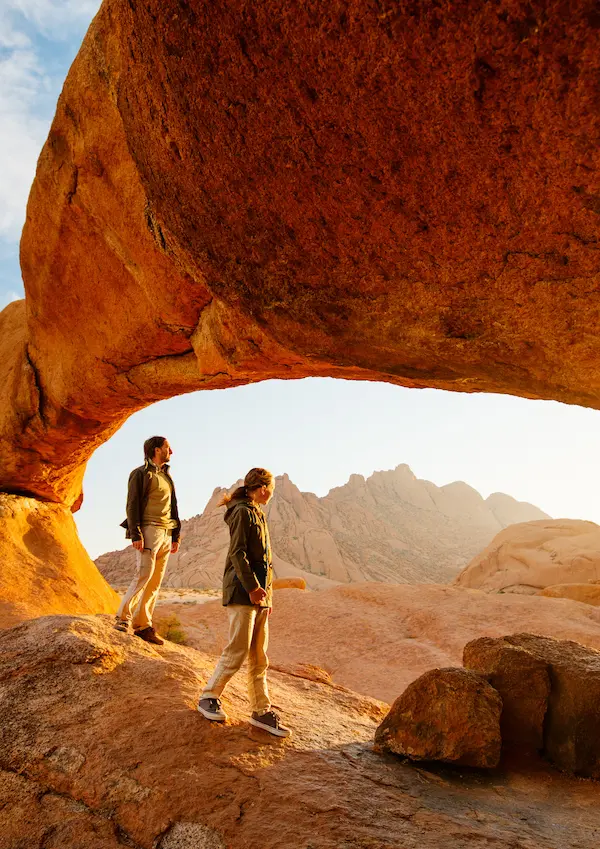 Exploring Namibia desert landscapes