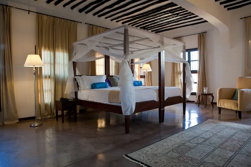 Kisiwa on the Beach villa suite Zanzibar