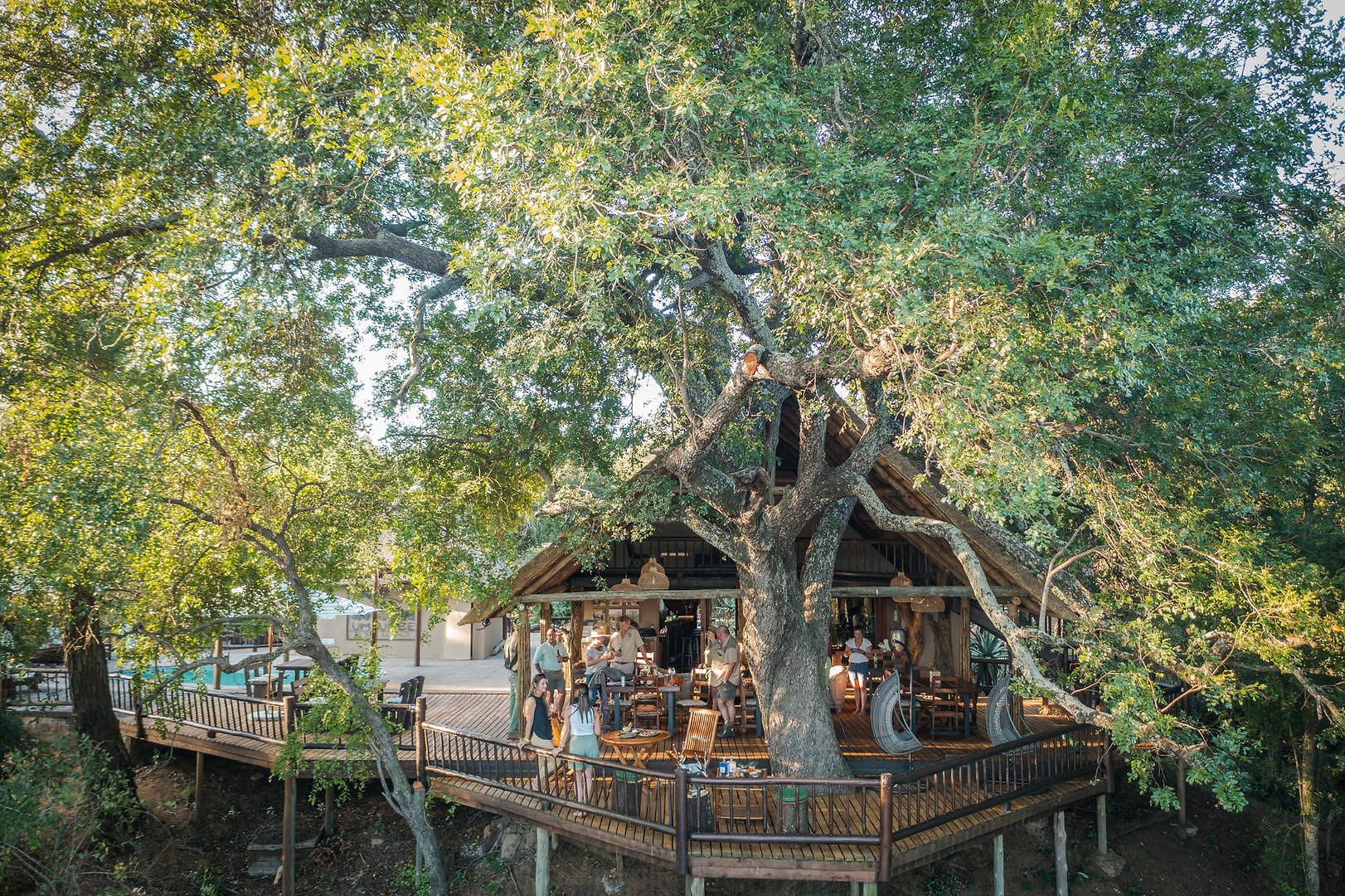 Main lodge views at Umkumbe Bush Lodge