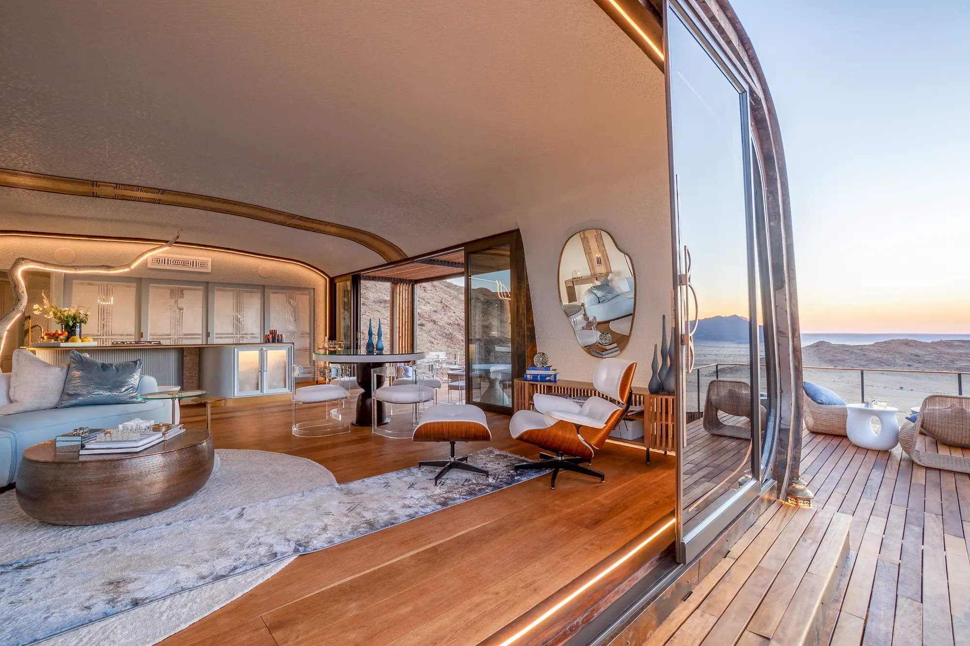 Luna Namib Collection open-plan lounge