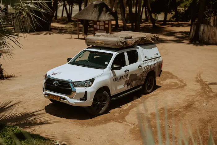Self drive reis door Namibië met huurauto