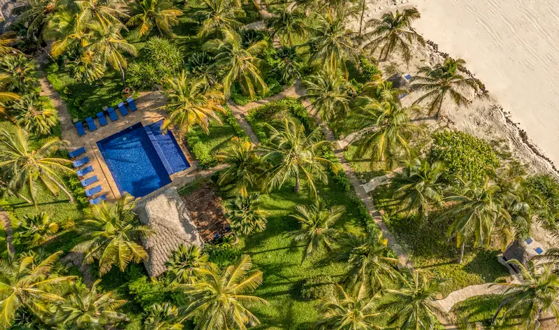 The Palms Zanzibar aerial resort view