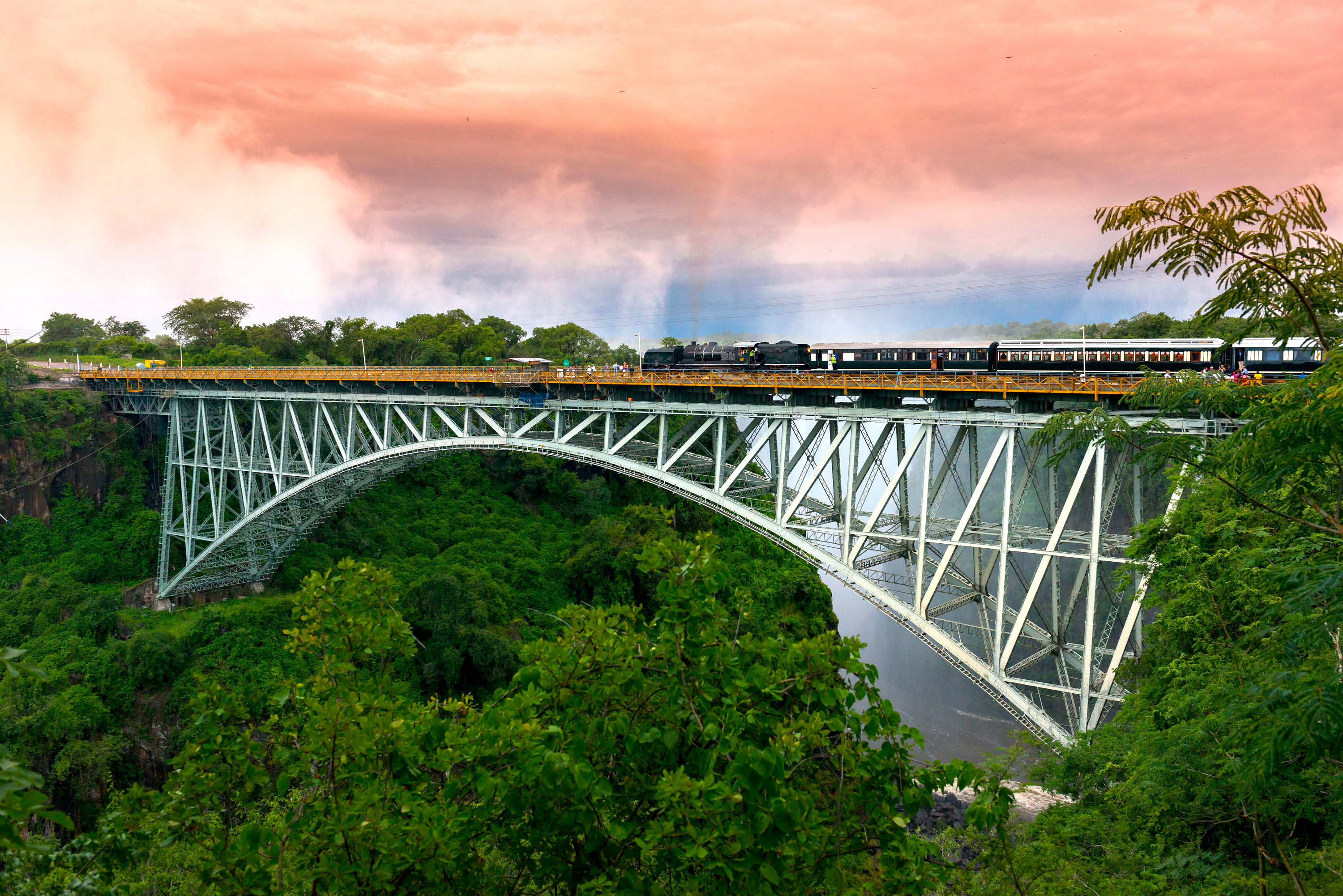 Victoria Falls Bridge and gorge