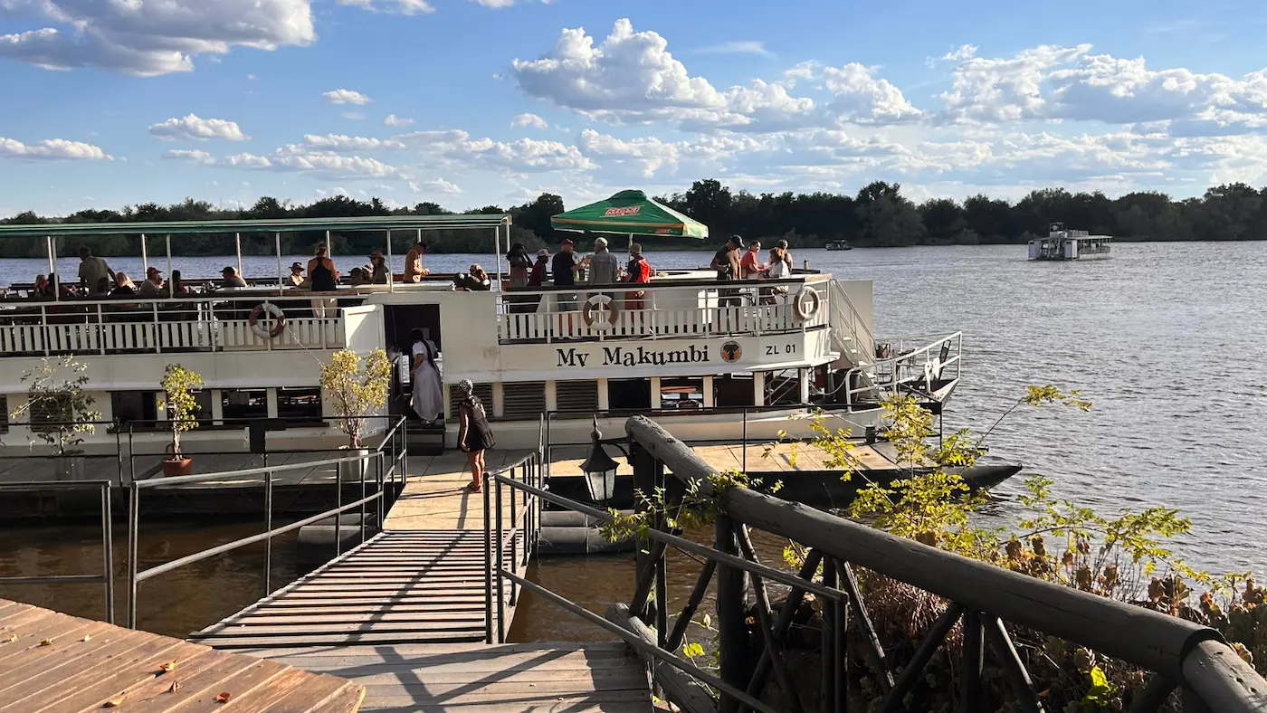 Zambezi River cruise from Livingstone