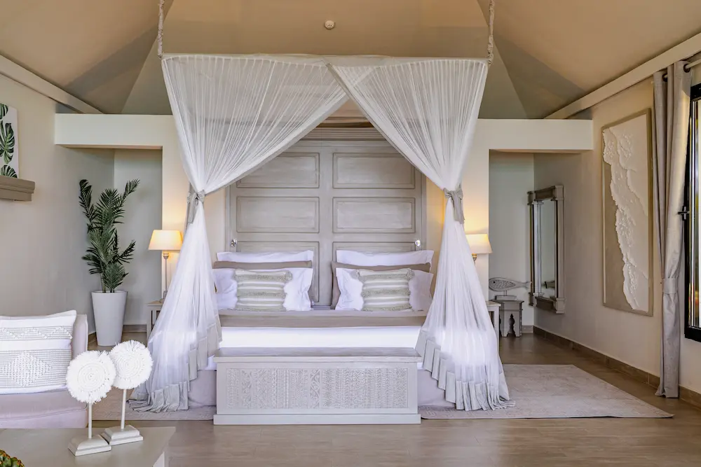 Zawadi Hotel Zanzibar villa bedroom